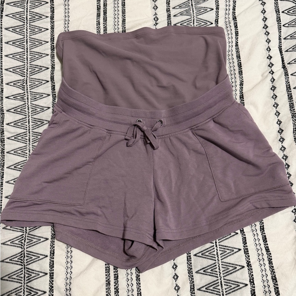 Motherhood Terry Maternity Shorts